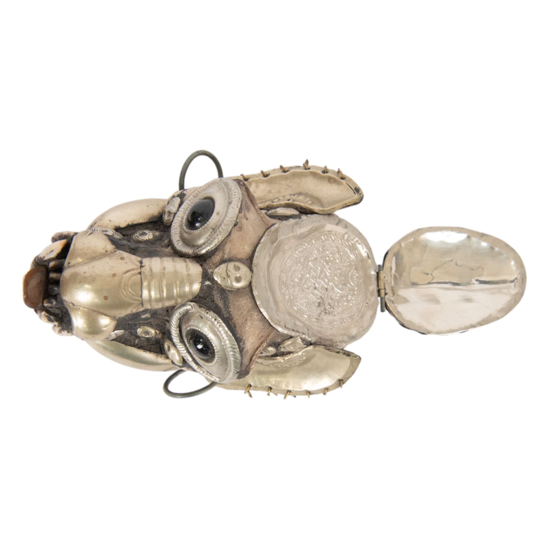 Tibetan silver mounted monkey skull | Taxidermy & Entomology | 146726