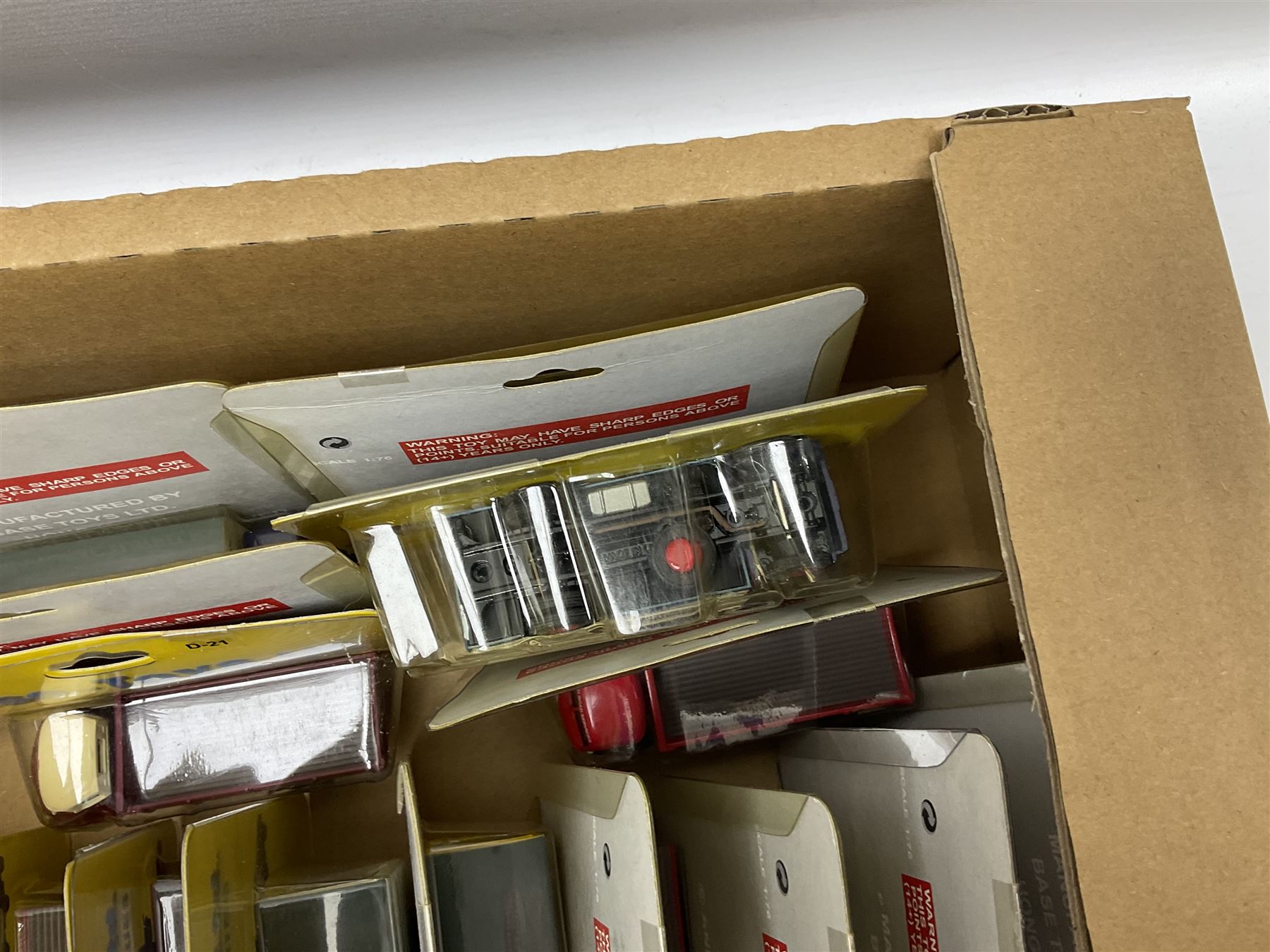 Collection of Base Toys 1:76 scale die-cast models comprising twenty-one D-Series and twenty L-Series, all in original packaging (41)