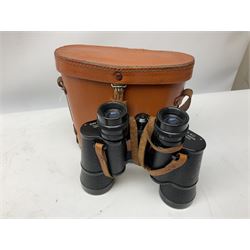 Quantity of binoculars for spares and repair, to include Cogswell & Harrison Primic 8x30, Prinz 8x30, Telstar 35x60, Zeiss Wetzland 8x40 etc