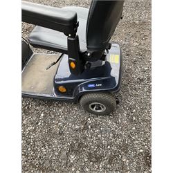 Invacare Leo Four wheel mobility scooter with charger and key  - THIS LOT IS TO BE COLLECTED BY APPOINTMENT FROM DUGGLEBY STORAGE, GREAT HILL, EASTFIELD, SCARBOROUGH, YO11 3TX
