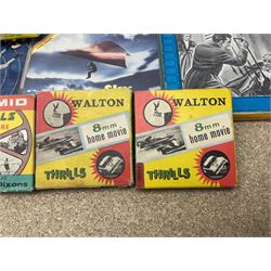 Film reels, mostly 8mm, to include Charlie Chaplin, Laurel & Hardy, The 3 Stooges, Spartacus the Gladiator etc 