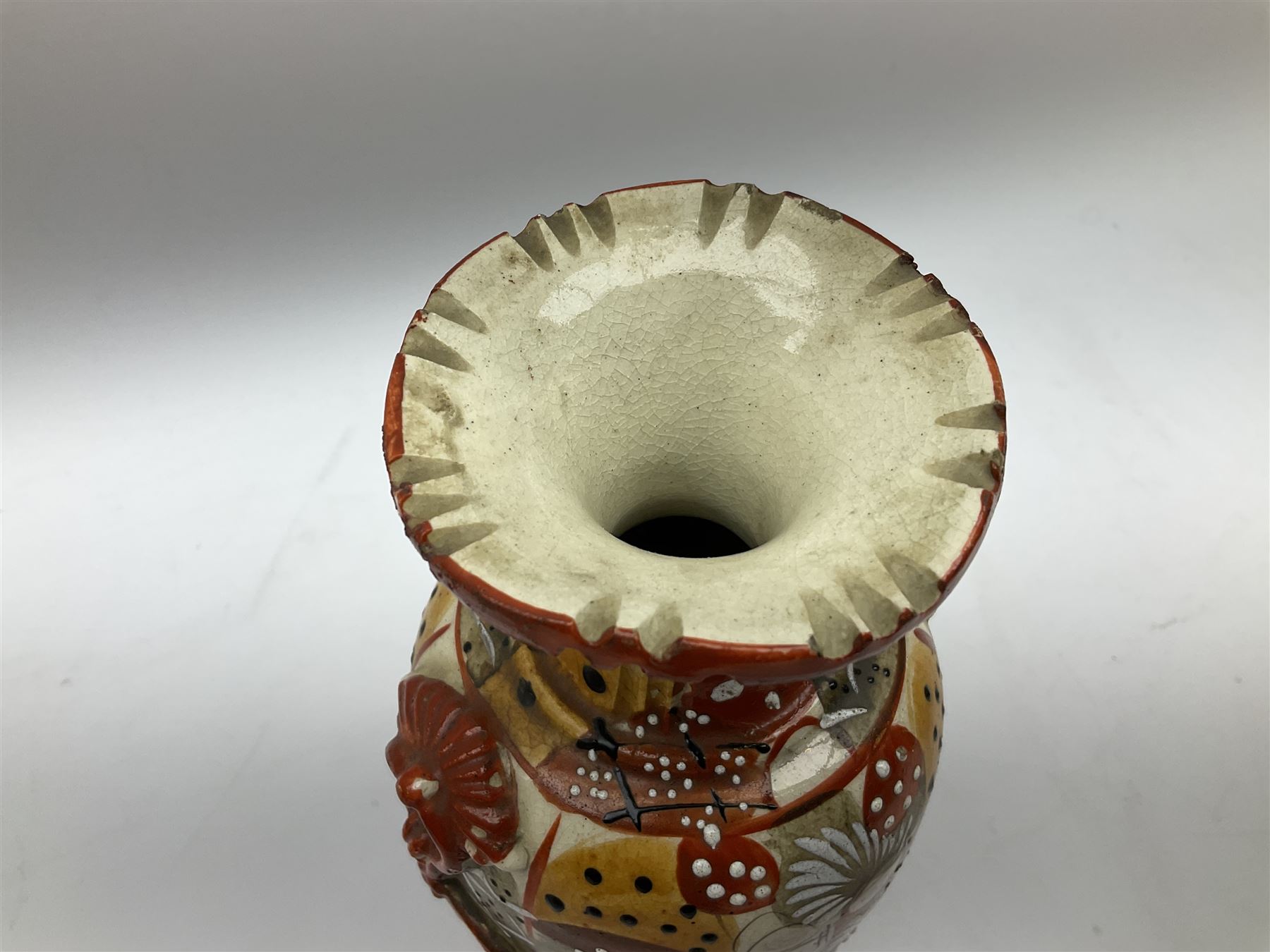 Collection of mostly Oriental ceramics, to include three 20th century Japanese Satsuma vases, two Japanese Imari plates, etc. 