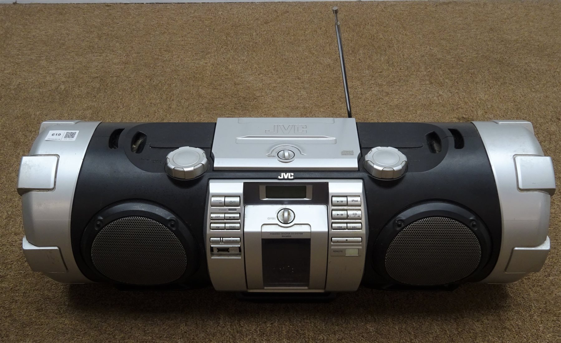 JVC RVNB50 Powered Woofer CD System Antiques & Interiors