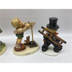 Twenty five Hummel figures by Goebel, to include Tuning up, Blessed Event, Book Worm, The Little Architect etc 