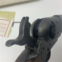 Modern Replica Models Japan non-firing copy of an 1851 Navy percussion cap revolver, .36 cal, boxed with paperwork, L31cm - Disposed 25.06.25 - Notified 24.07.25