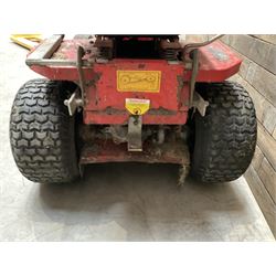 Countax K18 Twin ride on lawnmower 42” cut, with trailer and attachment 