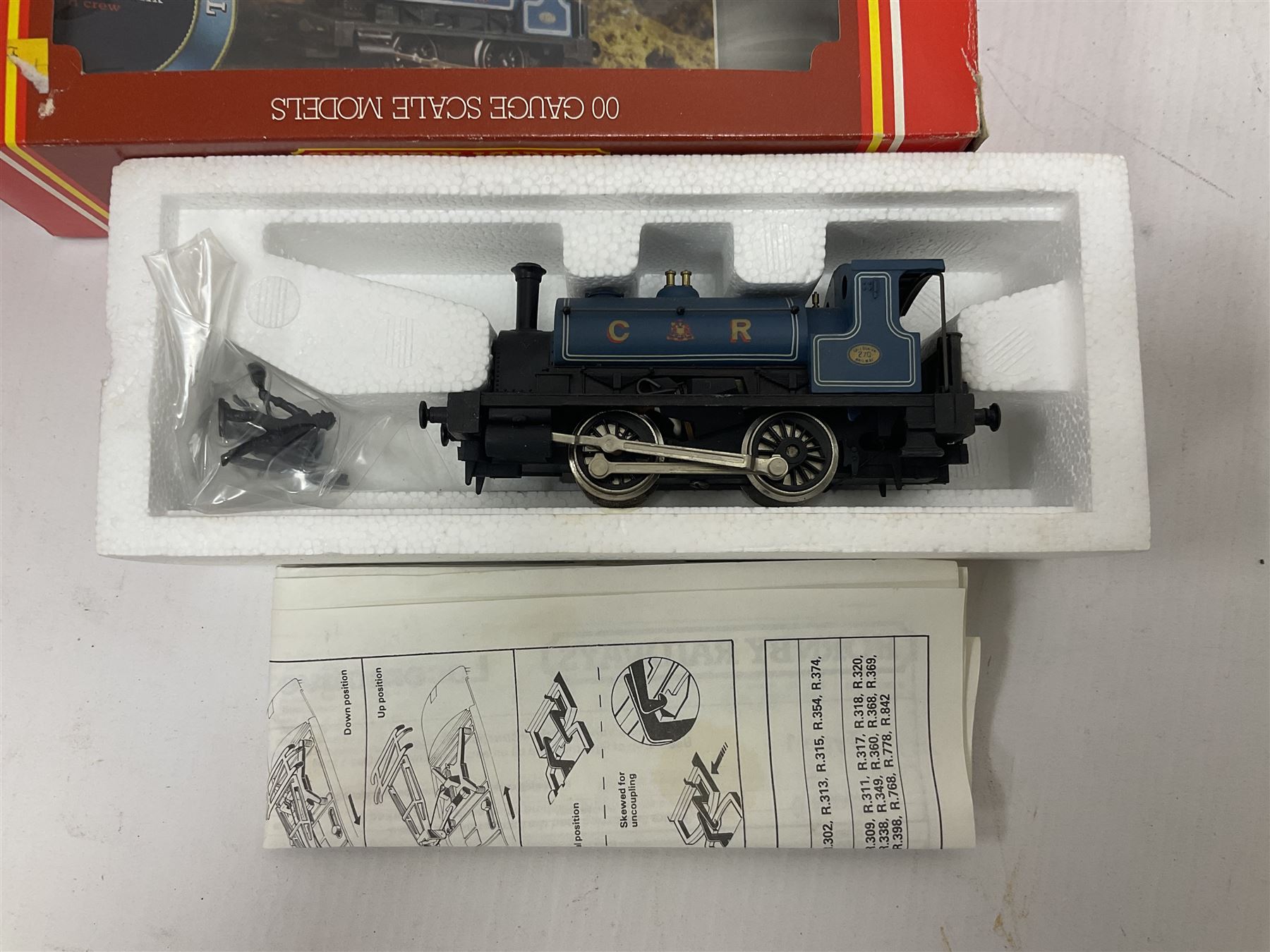 Hornby ‘00’ gauge - LBSC Class A1 0-6-0 ‘Brighton Works’ Terrier locomotive no.32635; LBSC E2 Class 0-6-0 tank locomotive no.100; BR Class 3F Jinty 0-6-0 tank locomotive no.47480; Caledonian ‘Pug’ Class 0-4-0 Saddle Tank locomotive no.270; GNR Class J13 0-6-0 Saddle Tank locomotive no.1247; LNER Class J83 0-6-0 locomotive no.8477; Class J52 0-6-0T locomotive no.68831 in BR black; in original boxes; BR Black 0-4-0 locomotive no.56025, in ‘Smokey Joe’ box; two further loose locomotives comprising ‘Waddon’ 0-6-0 locomotive no.54 and Caledonian Railway 0-4-0 locomotive no.270 (10) 