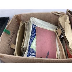 Collection of early to mid 20th century magazines, books and ephemera relating to radio and television repair and valves, including price lists, catalogues, service manuals, 1950s and 1960s Practical Wireless, Practical Television and The Radio Constructer magazines, etc as per lists