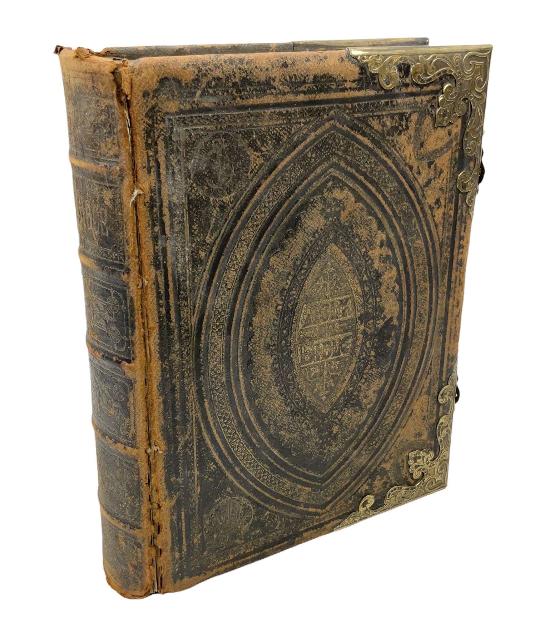 Brown's Self Interpreting Family Bible, The Holy Bible Old & New Testaments by Reverend John Brown, with coloured plates