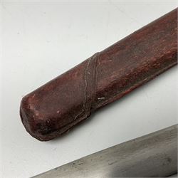 Reproduction WW2 German Luftwaffe officer's sword; and reproduction Japanese officer's sword katana (2)