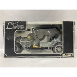Mamod SA1L ‘Live Steam Limousine’ in silver, in original box 