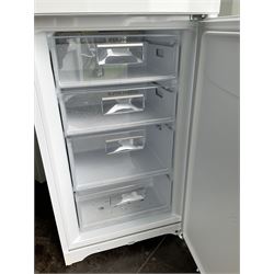 Hotpoint half and half fridge/freezer - THIS LOT IS TO BE COLLECTED BY APPOINTMENT FROM DUGGLEBY STORAGE, GREAT HILL, EASTFIELD, SCARBOROUGH, YO11 3TX