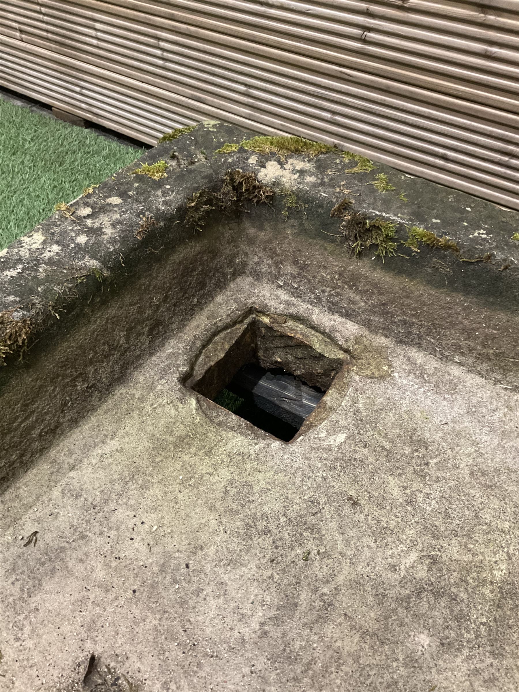 19th century shallow carved stone trough - THIS LOT IS TO BE COLLECTED BY APPOINTMENT FROM DUGGLEBY STORAGE, GREAT HILL, EASTFIELD, SCARBOROUGH, YO11 3TX