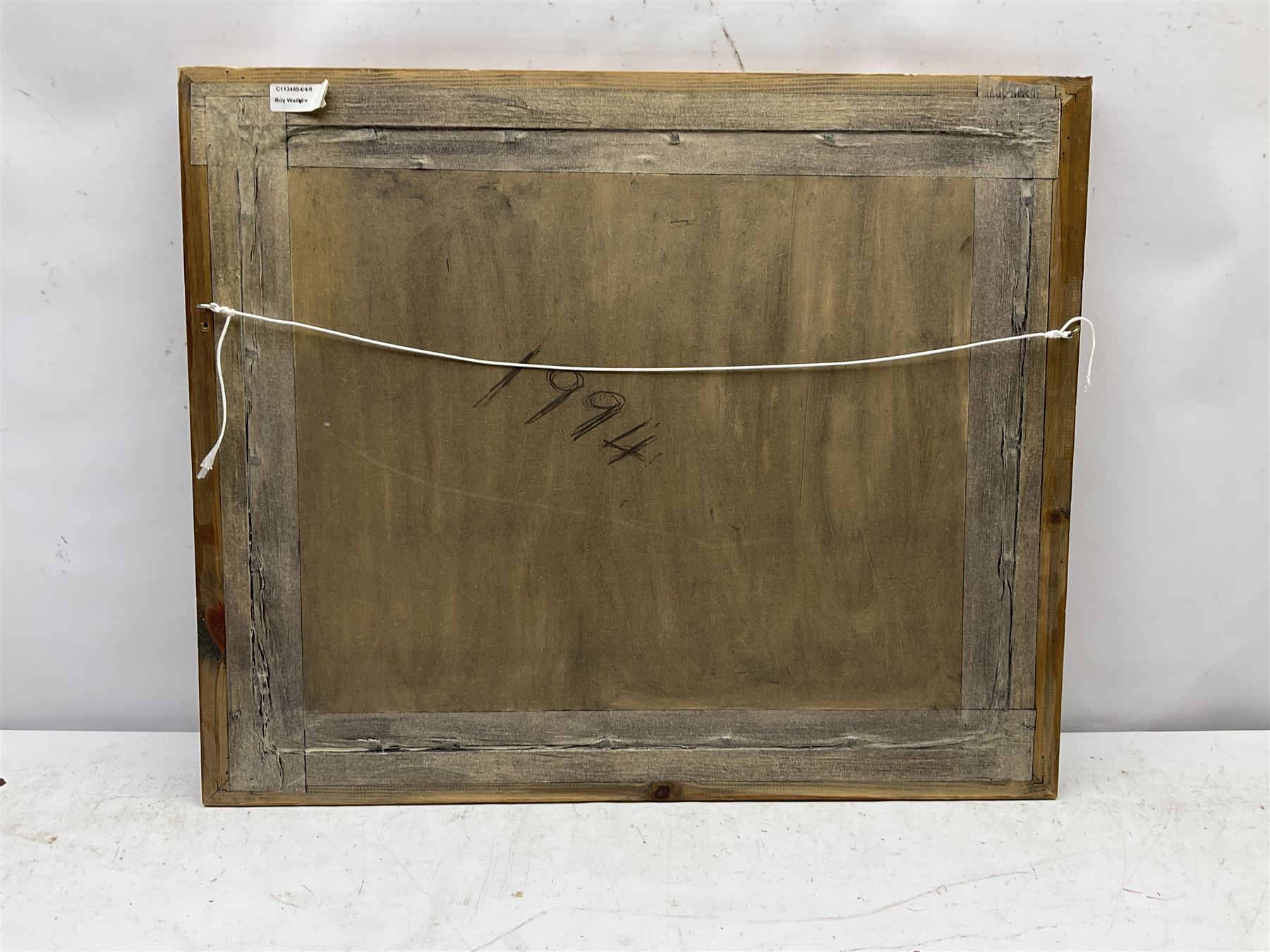 After Roy Wallace (Irish 20th century): 'The Musicians', oleograph titled on the mount in pencil 27cm x 39cm

