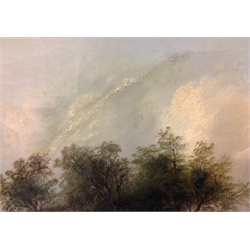  Edouard Boehm (Austrian 1830-1890): 'Partie aus Salzberg', oil on canvas signed, titled verso 53cm x 66cm  