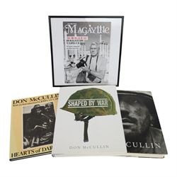 McCullin, Don: three hardback books, comprising 'Shaped by War', 'Hearts of Darkness' and ...