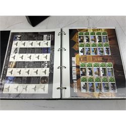 Queen Elizabeth II mint decimal stamps, mostly in smiler sheets,  face value of usable postage approximately 990 GBP 