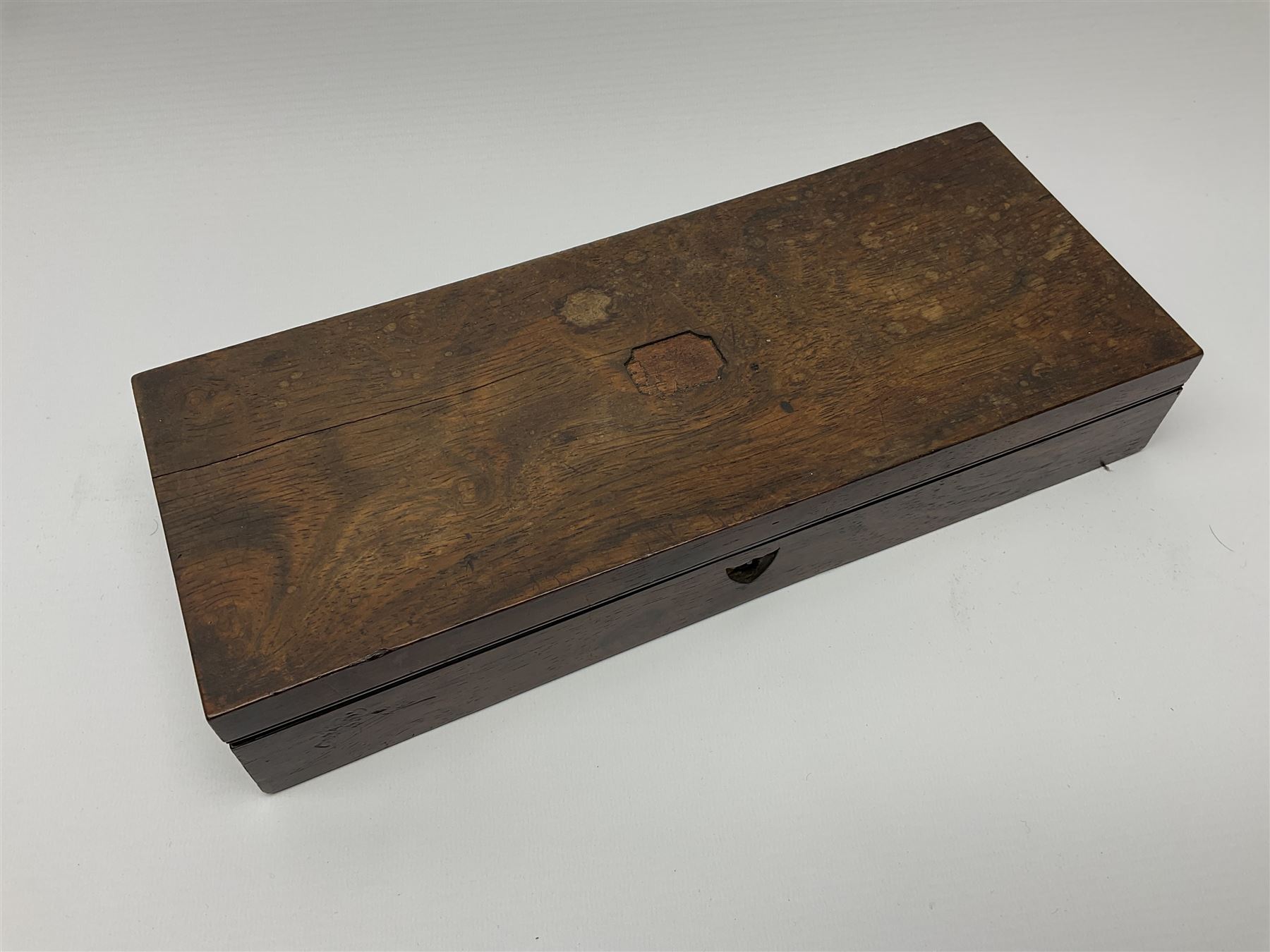 Victorian rosewood and nickel three-section flute by A. Buffet Paris, impressed 'S.R. Chappell 52 New Bond Street London 1851' L62cm; in fitted rosewood box