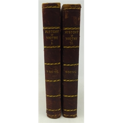  A History of Whitby, and Streonshalh Abbey, with a Statistical Survey of the Vicinity' to the Distance of Twenty-five miles, by The Rev. George Young, 1817, 2 vols (2)  