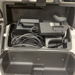 Trinicon Sony Video camera, HVC-4000P,  Sony video camera selector model HVS-2000P, Tandberg Radiofabrikk tape recorder,  Technics model RS 640 USD, Sony Video 8 Pro CCD-V100E cased, another model CCD-V200E, Vivanco Audio/ Video Processor VCR 3044, Ampex 456 tapes etc 