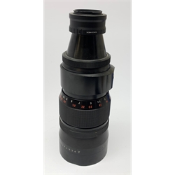 Pentacon Six 300mm f4.0 telephoto lens No.8602124 fitted with adapter to M42 with interchangeable adapter form M42 to Sony Alpha Nex