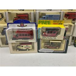 Collection of approximately fifty Lledo, Days Gone and other diecast vehicles 