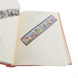 Queen Elizabeth II mint decimal stamps, including prestige booklets, booklet panes, etc, housed in eight Stanley Gibbons Windsor albums