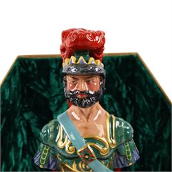Two Royal Doulton Ship's Figureheads, Ajax HN2908, in presentation box and Benmore HN2909