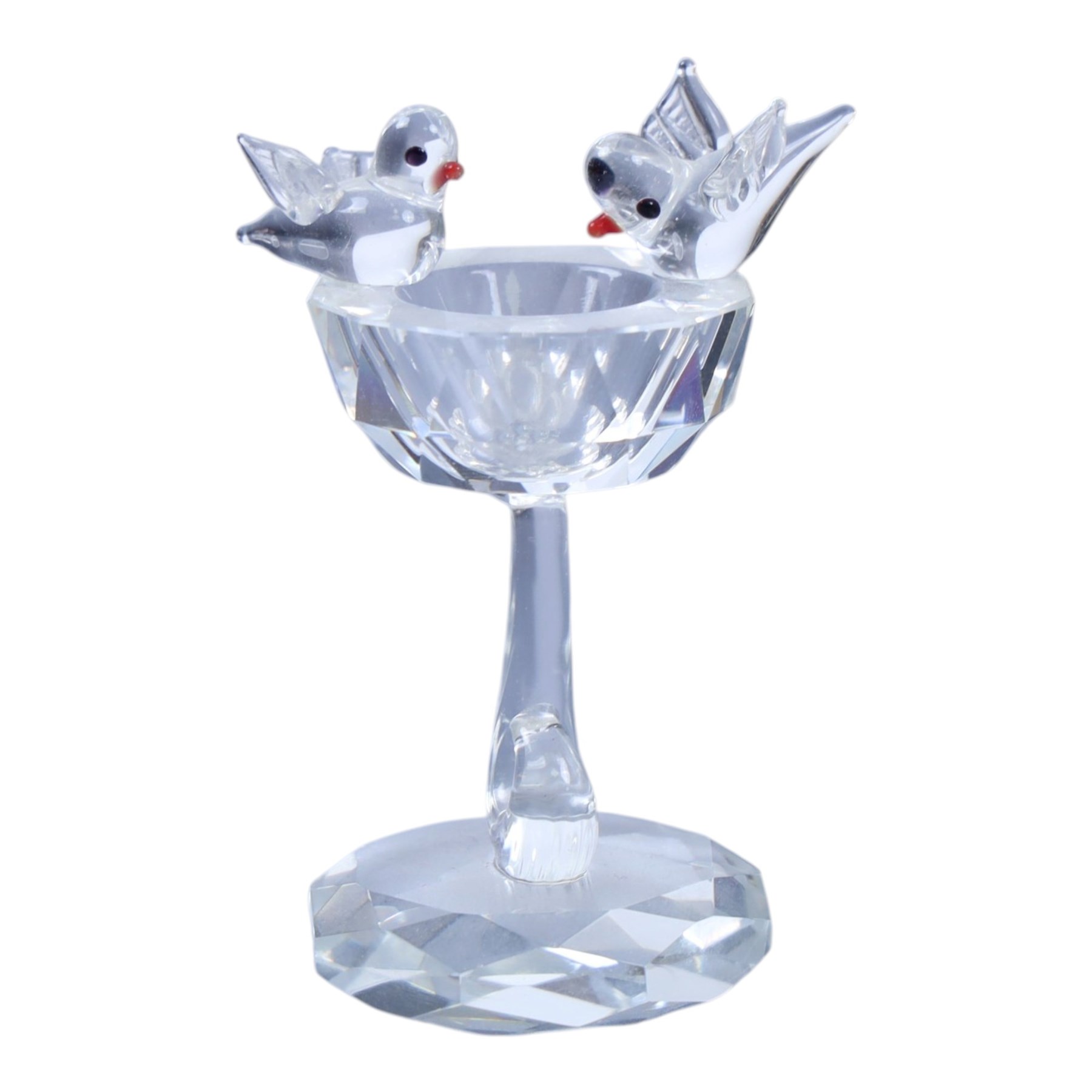 Collection of Swarovski and similar, including dogs, birds, animals etc