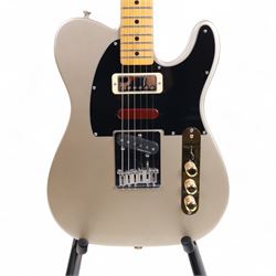 Fender Stories Collection Brent Mason Telecaster electric guitar in primer grey with maple neck and finger board with convertible Glaser Bender, made in Corona California, serial no. US22064029, contained within a G&G Fender hard case with orange interior, guitar L97.5cm