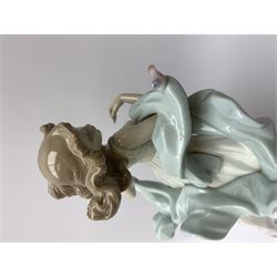 A Lladro figure, Summer Serenade 6193