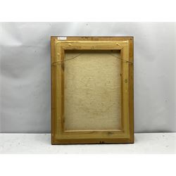 Yangping (Chinese 20th century): Ladder Street Hong Kong, oil on canvas signed 57cm x 42cm