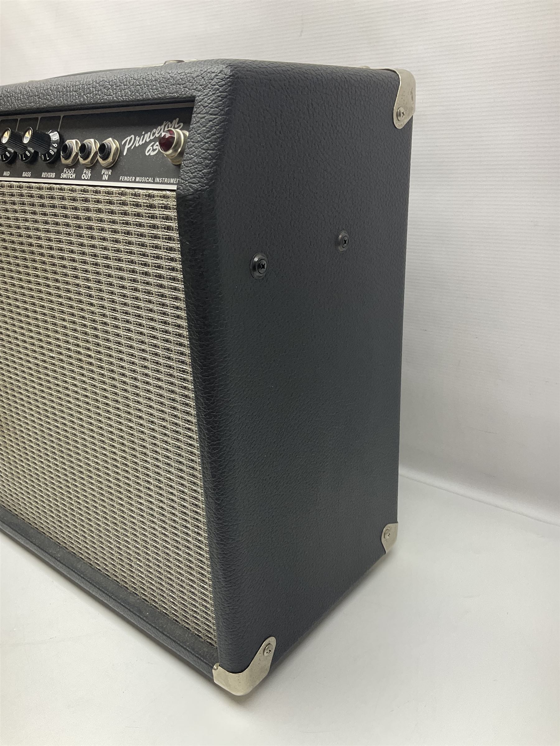 Fender Princeton 65 amplifier, type PR403, serial no.M1170270 L47cm; with cover