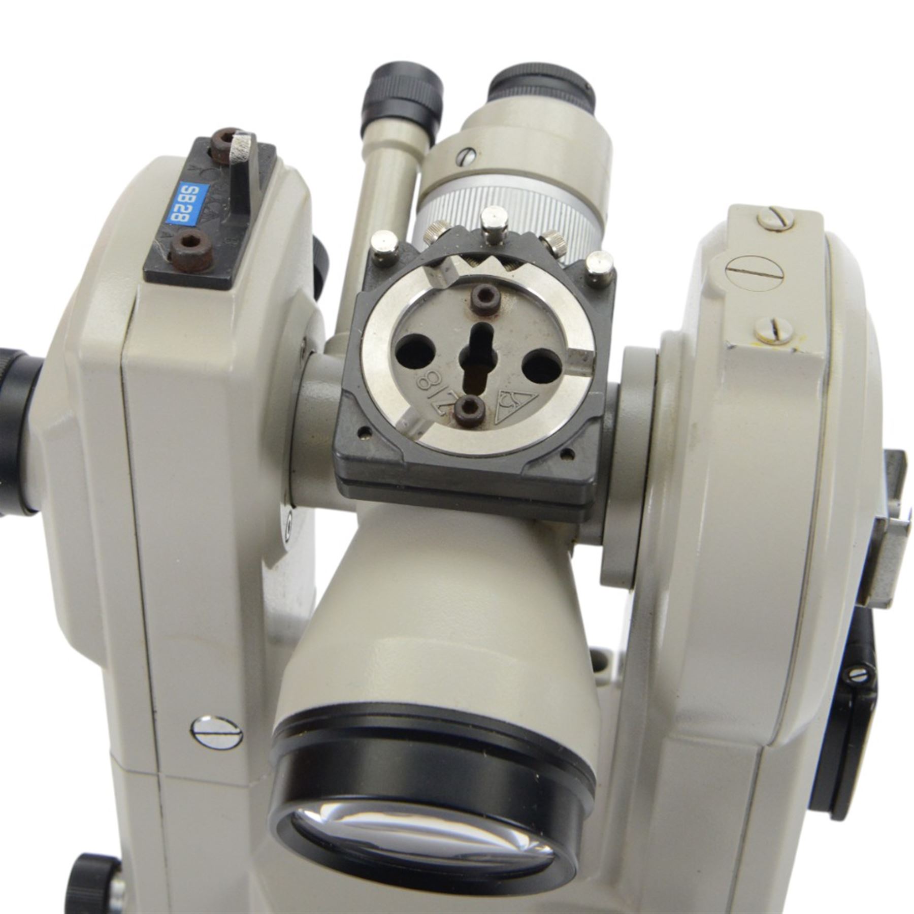 Sokkisha TM20HS digital theodolite, no. 33029, in fitted plastic case, together with a Sokkia Set 5A Total station