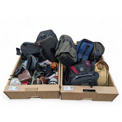 Camera accessories, to include, Weston, Sangamo and Metrastar light meters, filters, adapt...