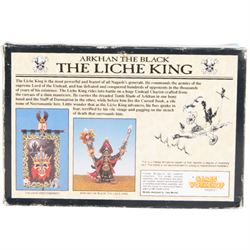 Warhammer; Liche King's Chariot Arkhan the Black, unmade in original box 
