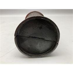 Late 19th century cast-iron mechanical money bank 'Giant in Tower' by John Harper & Co; reg.no.196844, patented 13th August 1892 H23cm