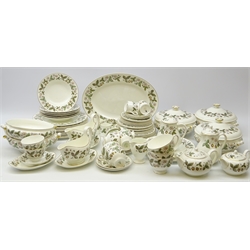  Wedgwood 'Strawberry Hill' eighty-three piece dinner, tea and coffee service (83)  