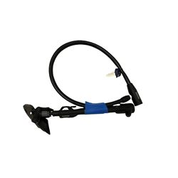 Apollo folding bicycle with hand pump and lock. - THIS LOT IS TO BE COLLECTED BY APPOINTMENT FROM DUGGLEBY STORAGE, GREAT HILL, EASTFIELD, SCARBOROUGH, YO11 3TX