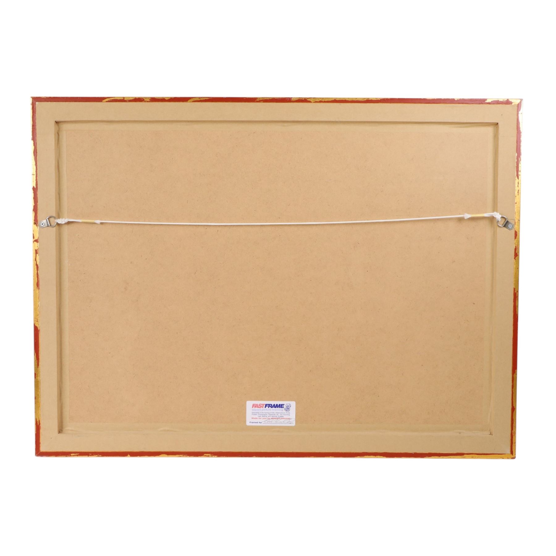 Signed golf memorabilia, to include 1988 US Masters Champion Augusta National flag, signed by Sandy Lyle, a golfing glove signed by Nick Faldo, two signed 2002 Ryder Cup prints, 1979 Masters scorecard signed by Fuzzy Zoeller displayed with a 1980 Masters scorecard signed by Seve Ballesteros, all framed, largest frame H60cm