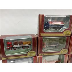 Twenty Exclusive First Editions Commercials 1:76 scale die-cast models, all boxed (20)