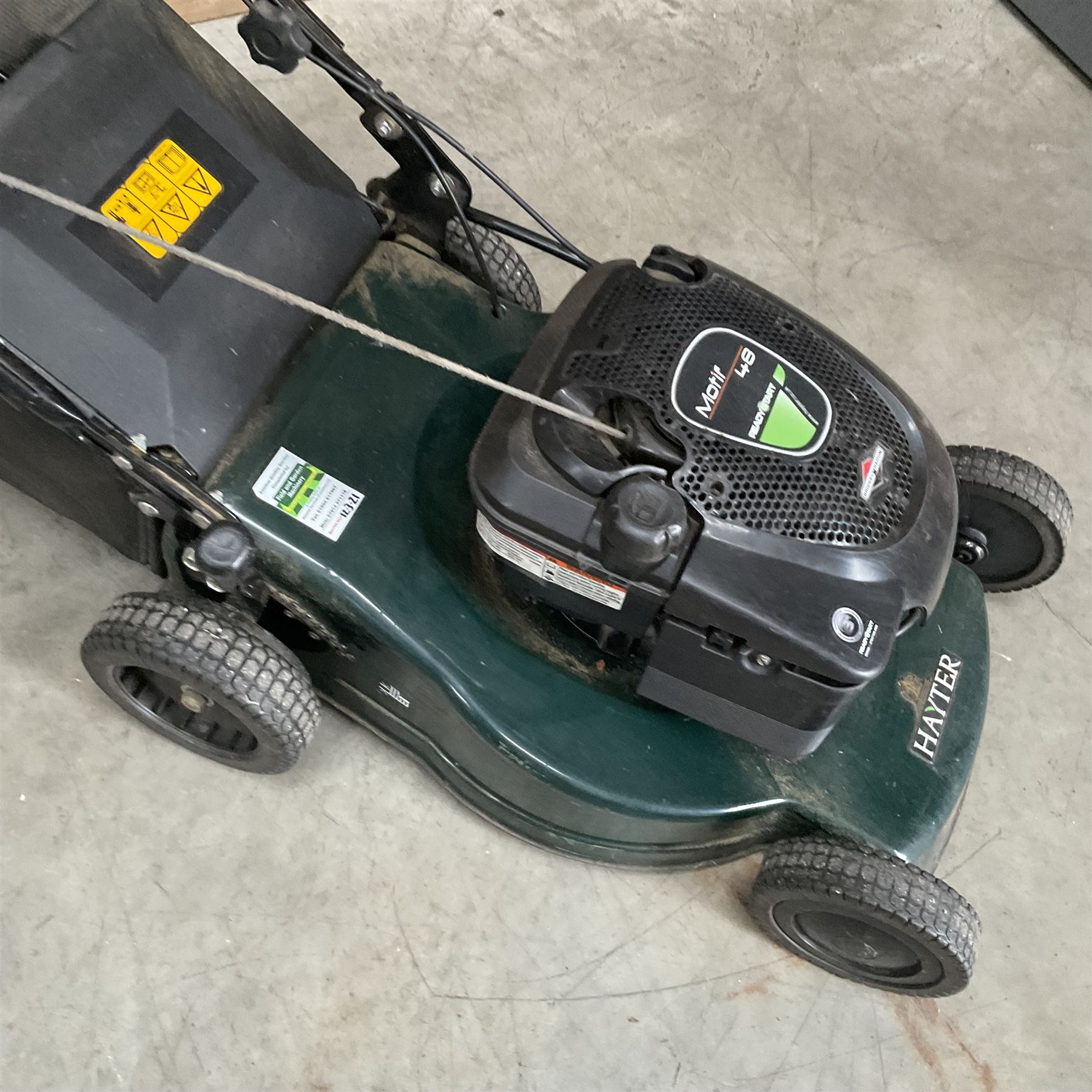 Hayter Motif 48 lawn mower 