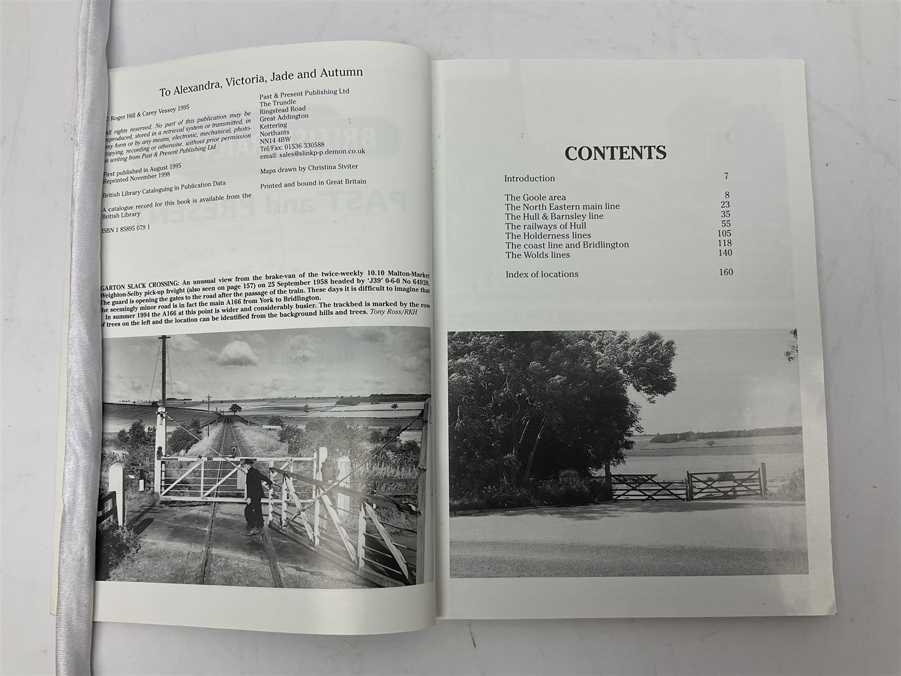 Three books of Yorkshire interest, to include British Railways Past and Present East Yorkshire, F. Ross Celebrities of the Yorkshire Wolds and D. Lunn Wetwang Saga II 1800-2015