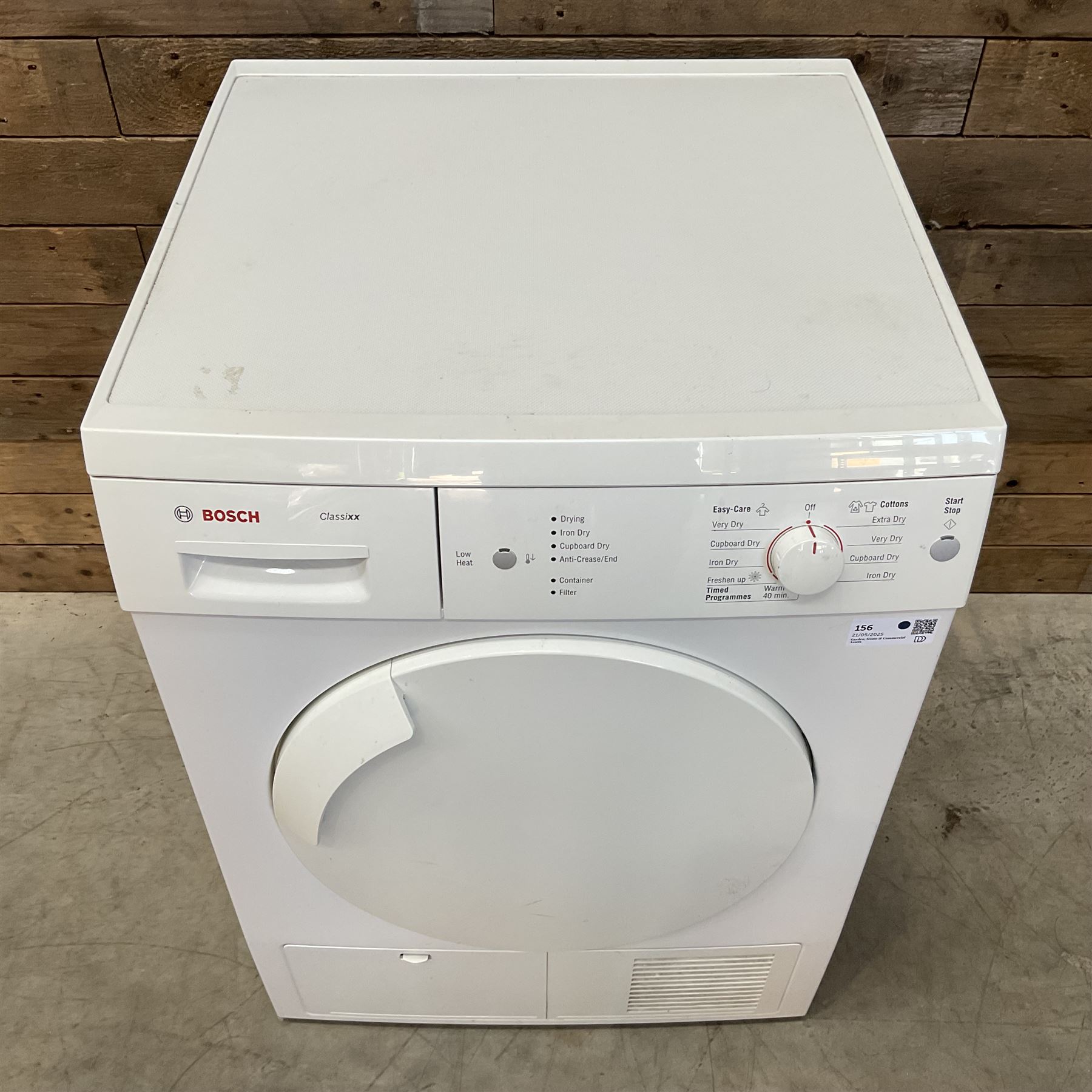 Bosch ClassiXX tumble dryer