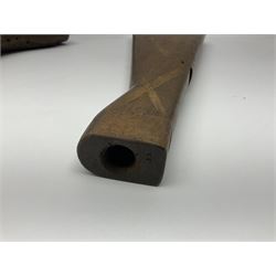 Quantity of spare parts for .577/450 Martini Henry rifle including two stocks, fore-end etc