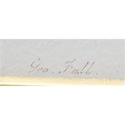 George Fall (British 1845-1925): Lendal Bridge Tower York, watercolour signed 18cm x 23cm