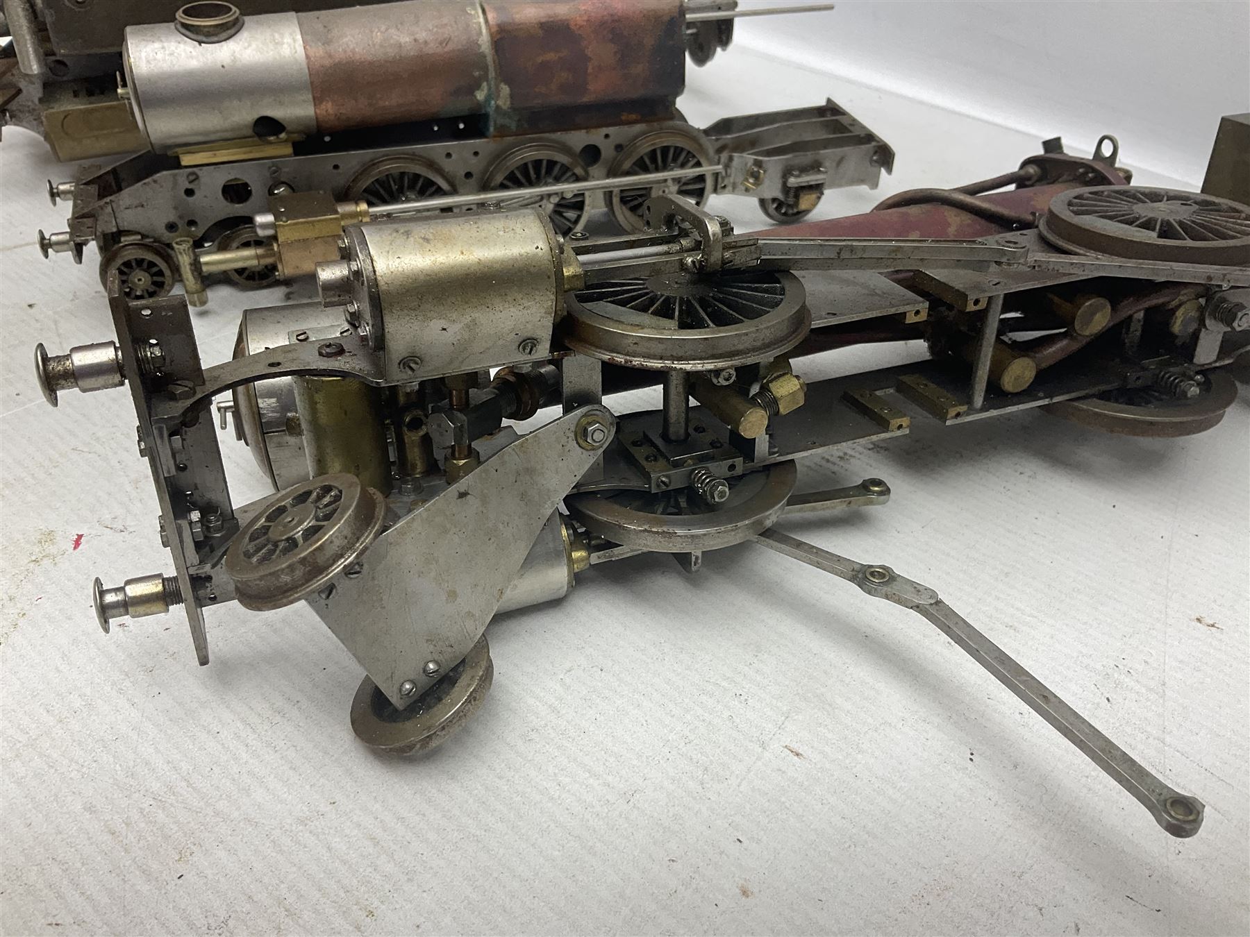 Three part-built live steam locomotives - 1.75