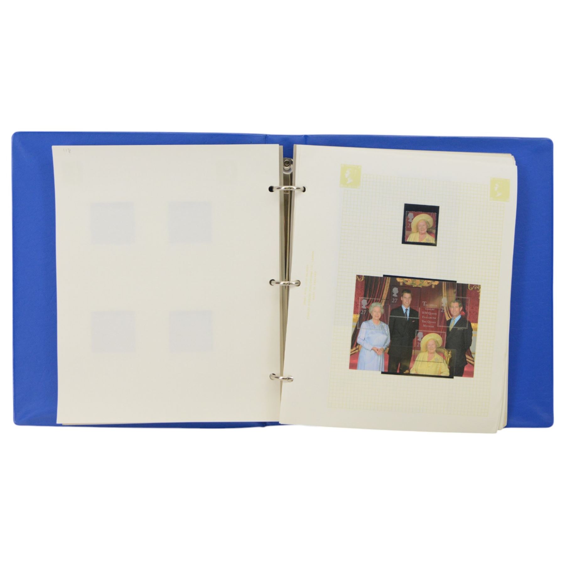 Queen Elizabeth II mint decimal stamps, face value of usable postage approximately 560 GBP