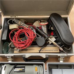 Hot glue guns, soldering guns and accessories, spiral saws and bits  - THIS LOT IS TO BE COLLECTED BY APPOINTMENT FROM DUGGLEBY STORAGE, GREAT HILL, EASTFIELD, SCARBOROUGH, YO11 3TX