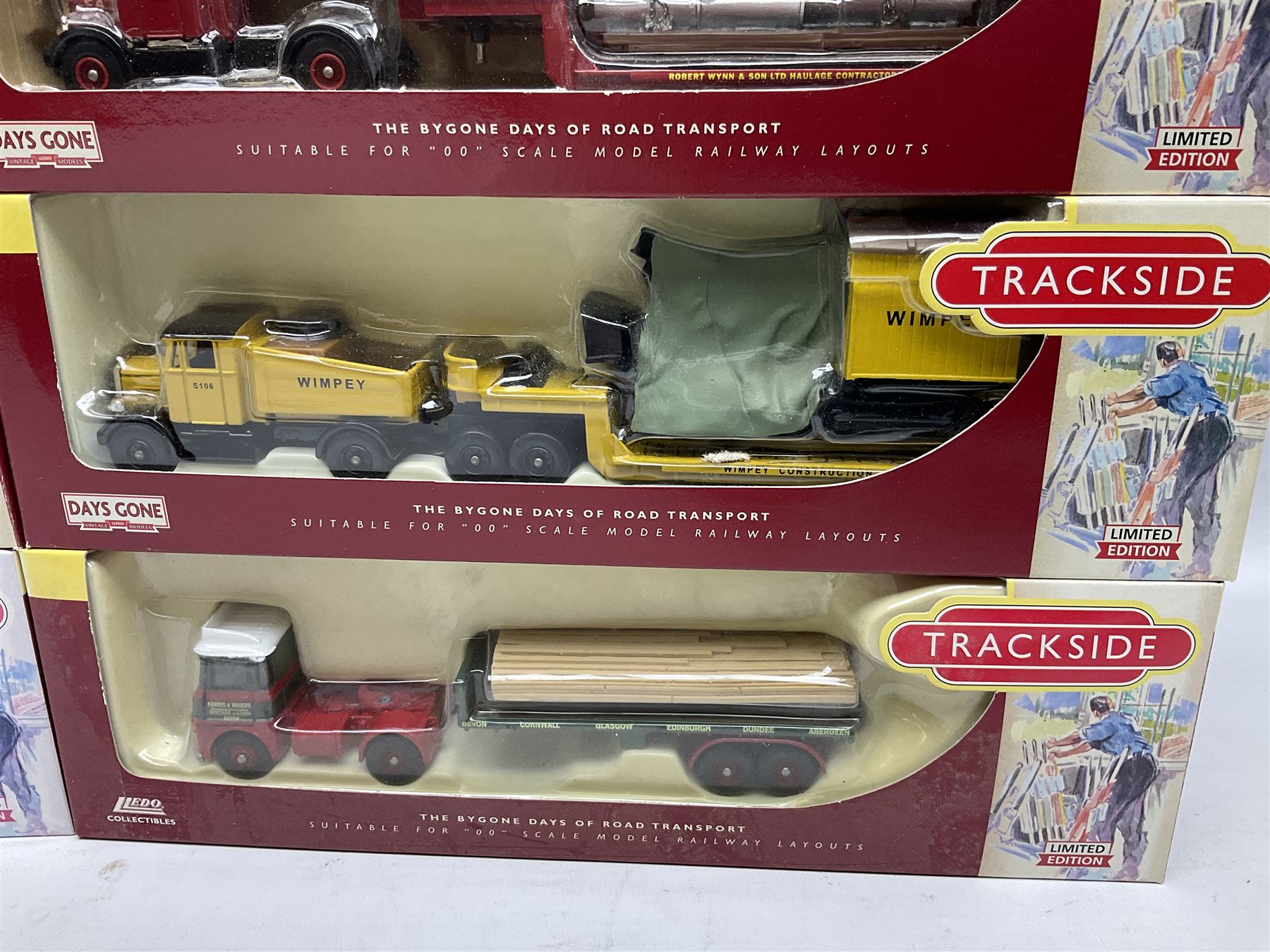 Nineteen Lledo Trackside Limited Editon '00' scale die-cast models, all boxed (19)
